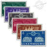 LUXEMBOURG N°443 À 448, L'EUROPE UNIE, TIMBRES NEUFS-1951