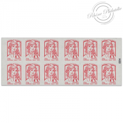 CARNET FRANCE 851-C12 DE 12 TIMBRES 20g POUR AFFRANCHIR MARIANNE ROUGE DE CIAPPA