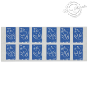 CARNET FRANCE 4127-C1 DE 12 TIMBRES POUR AFFRANCHIR EUROPE  MARIANNE BLEUE DE LAMOUCHE