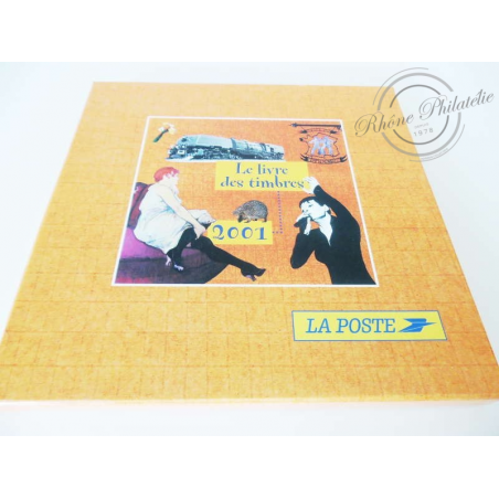 LE LIVRE DES TIMBRES DE FRANCE, ANNEE 2001