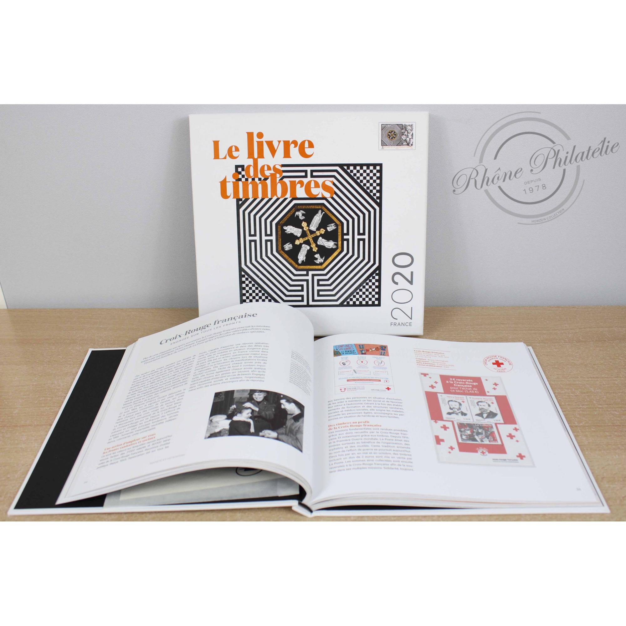 LE LIVRE DES TIMBRES FRANCE ANNÉE 2020 AVEC BOITIER - COMPLET