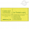CARNET FRANCE 604-C2 MARIANNE VERTE DE BEAUJARD 10 TIMBRES POUR AFFRANCHIR 20g