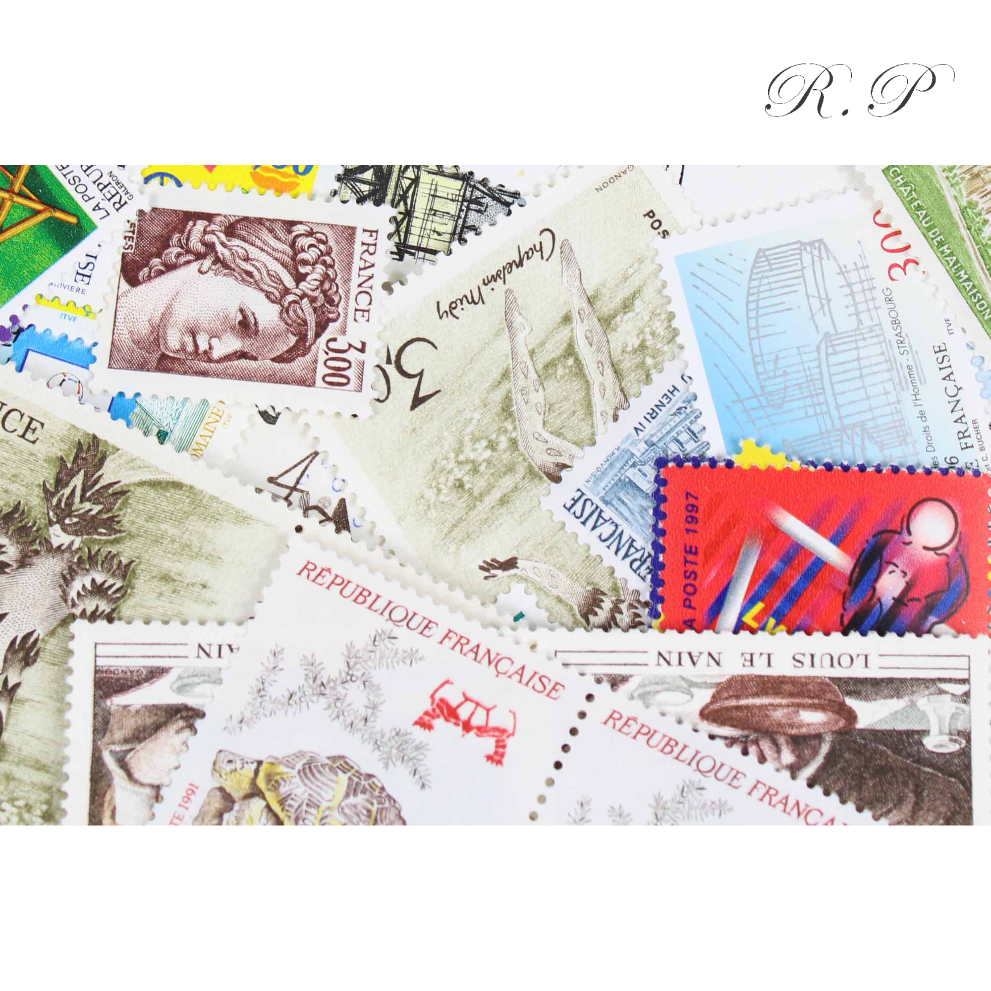 LOT DE 100 TIMBRES FRANCE NEUFS AFFRANCHISSEMENT 3 FRANCS, SOUS FACIALE