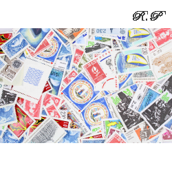 LOT DE 100 TIMBRES FRANCE NEUFS AFFRANCHISSEMENT 2,30 FRANCS, SOUS FACIALE