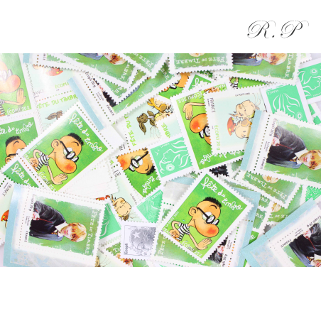 FRANCE NEUFS LOT DE 100 TIMBRES AFFRANCHISSEMENT VALIDITÉS PERMANENTES ECOPLIS 20G