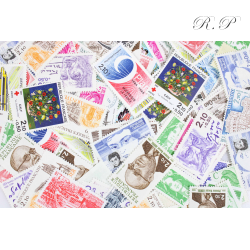 LOT DE 100 TIMBRES FRANCE NEUFS AFFRANCHISSEMENT 2,10 FRANCS, SOUS FACIALE