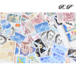 LOT DE 100 TIMBRES FRANCE NEUFS AFFRANCHISSEMENT 3,20 FRANCS, SOUS FACIALE