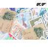 FRANCE NEUFS LOT 100 TIMBRES AFFRANCHISSEMENT 1,50 FRANCS, SOUS FACIALE