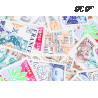 FRANCE NEUFS LOT 100 TIMBRES AFFRANCHISSEMENT 1,50 FRANCS, SOUS FACIALE