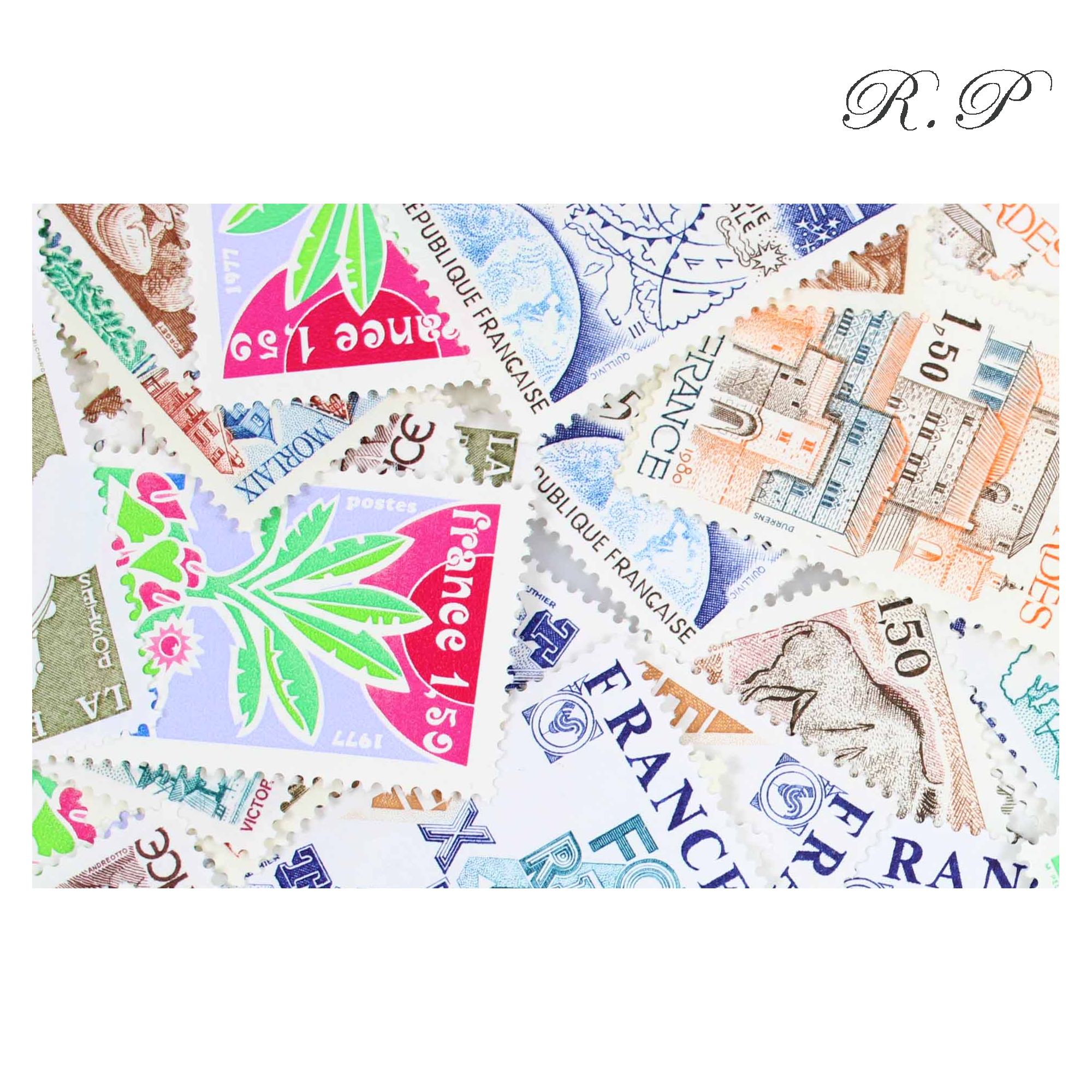 FRANCE NEUFS LOT 100 TIMBRES AFFRANCHISSEMENT 1,50 FRANCS, SOUS FACIALE