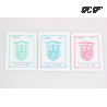 FRANCE TIMBRES DE GRÈVE YT 41/43 LYON 1988 ÉMIS SANS GOMME