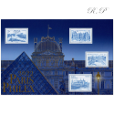 FEUILLET N° F5595 TIMBRES FRANCE "PARIS PHILEX 2022, MONUMENTS DE PARIS", NEUF**