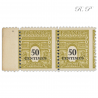 FRANCE TIMBRES PIQUAGE A CHEVAL PAIRE YT 704b, ETAT LUXE 1945