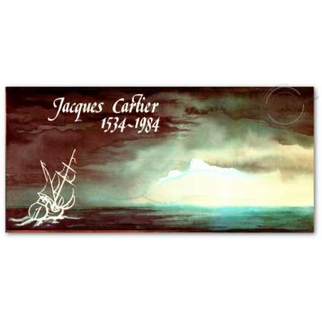 EMISSION COMMUNE (1984) CANADA : Jacques Cartier 1534-1984