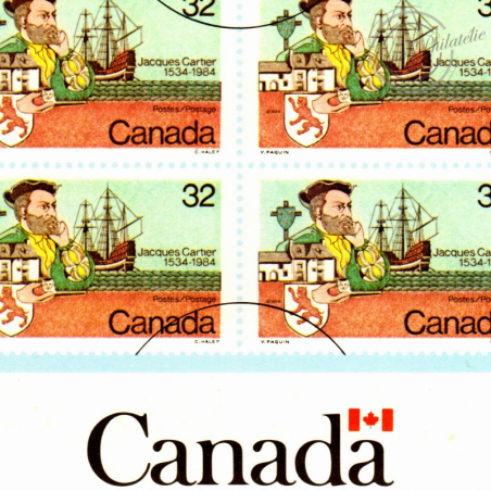 EMISSION COMMUNE (1984) CANADA : Jacques Cartier 1534-1984