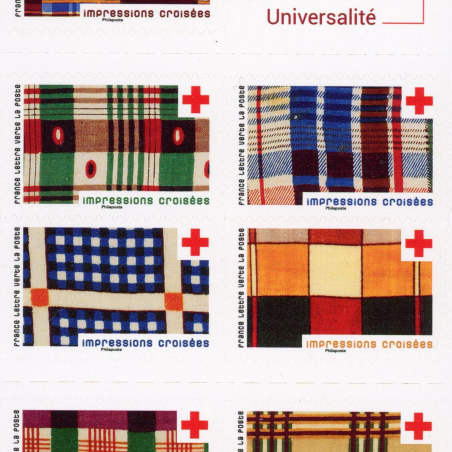 CARNET FRANCE BC2123 DE TIMBRES CROIX-ROUGE 10 LETTRES 20g POUR AFFRANCHIR - 2022
