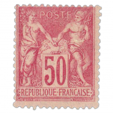 FRANCE TYPE SAGE YT 104, TIMBRE NEUF** ET SIGNÉ, RARE - 1900