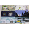 COLLECTION 2015 BLOCS SOUVENIRS FRANCE, TIMBRES NEUFS**, N°107 A 121 COMPLET