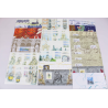 COLLECTION 2008 - 2009 BLOCS SOUVENIRS FRANCE, TIMBRES NEUFS**, N° 26 A 46 COMPLET