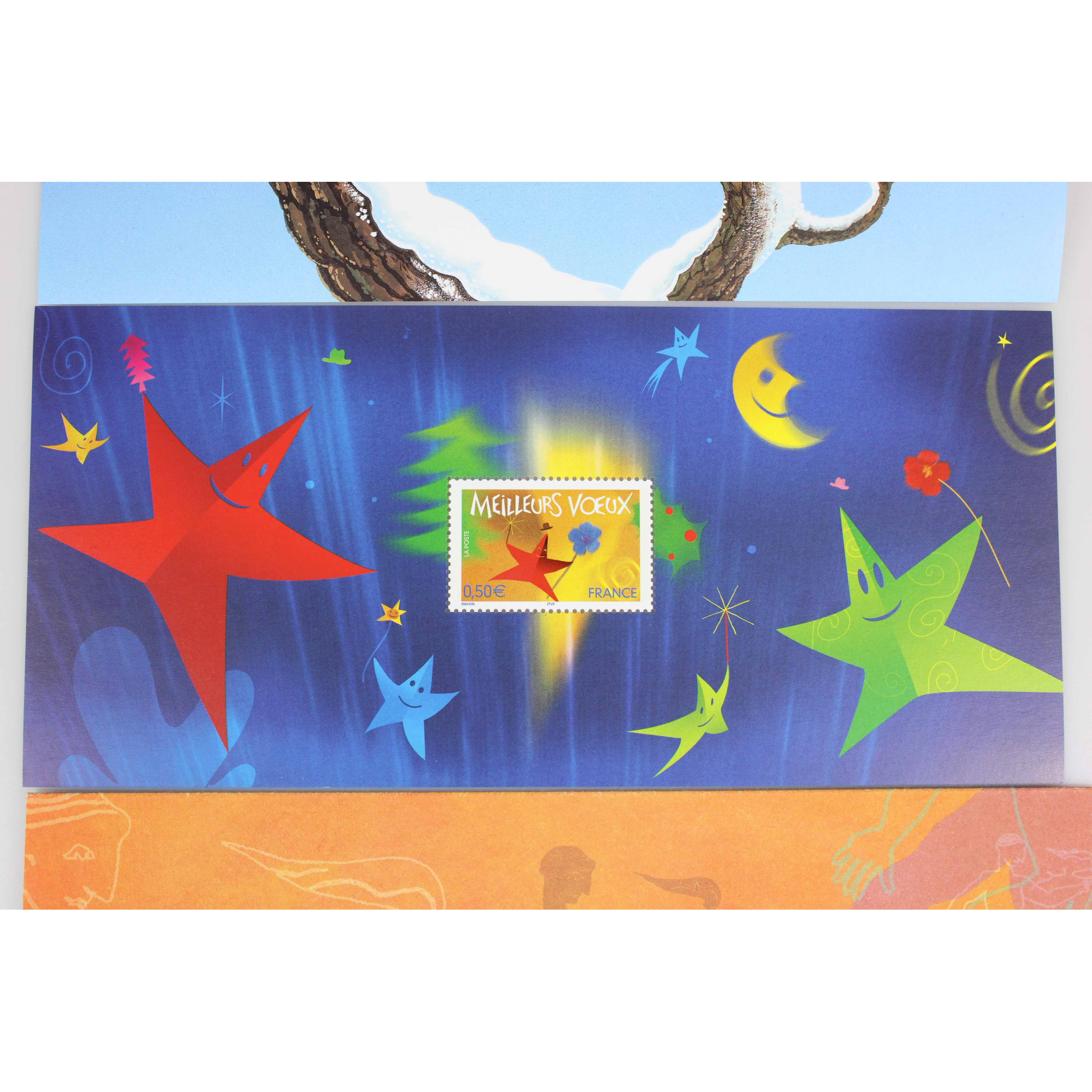 COLLECTION 2004 BLOCS SOUVENIRS FRANCE, TIMBRES NEUFS**, N° 1 A 3 COMPLET