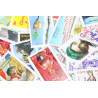 LOT DE 100 TIMBRES FRANCE NEUFS AFFRANCHISSEMENT 0.50 EUROS, SOUS FACIALE