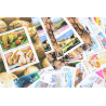 LOT DE 100 TIMBRES FRANCE NEUFS AFFRANCHISSEMENT 0.55 EUROS, SOUS FACIALE