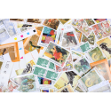 LOT DE 100 TIMBRES FRANCE NEUFS AFFRANCHISSEMENT 1.02 EUROS, SOUS FACIALE