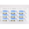 FRANCE JO PARIS 2024 N° 5144 HAUT DE FEUILLE DE 9 TIMBRES NEUFS**, ANNÉE 2017