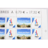 FRANCE JO PARIS 2024 N° 5144 HAUT DE FEUILLE DE 9 TIMBRES NEUFS**, ANNÉE 2017