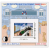FRANCE BLOC CNEP N° 93 DENTELÉ "GARE DE LA BASTILLE" SALON PHILATÉLIQUE 2023