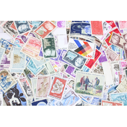 LOT DE 500 TIMBRES FRANCE NEUFS AFFRANCHISSEMENT 0,50 FRANCS, SOUS FACIALE