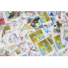 LOT DE 100 TIMBRES FRANCE NEUFS AFFRANCHISSEMENT 0.75 EUROS, SOUS FACIALE