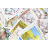 LOT DE 100 TIMBRES FRANCE NEUFS AFFRANCHISSEMENT 0.75 EUROS, SOUS FACIALE