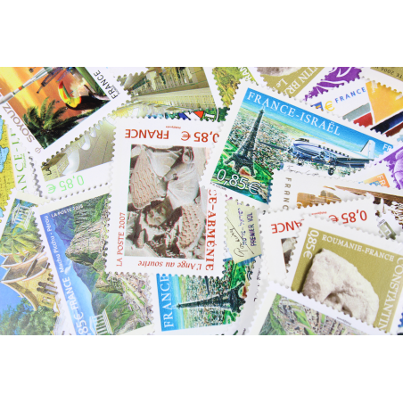 LOT DE 100 TIMBRES FRANCE NEUFS AFFRANCHISSEMENT 0.85 EUROS, SOUS FACIALE