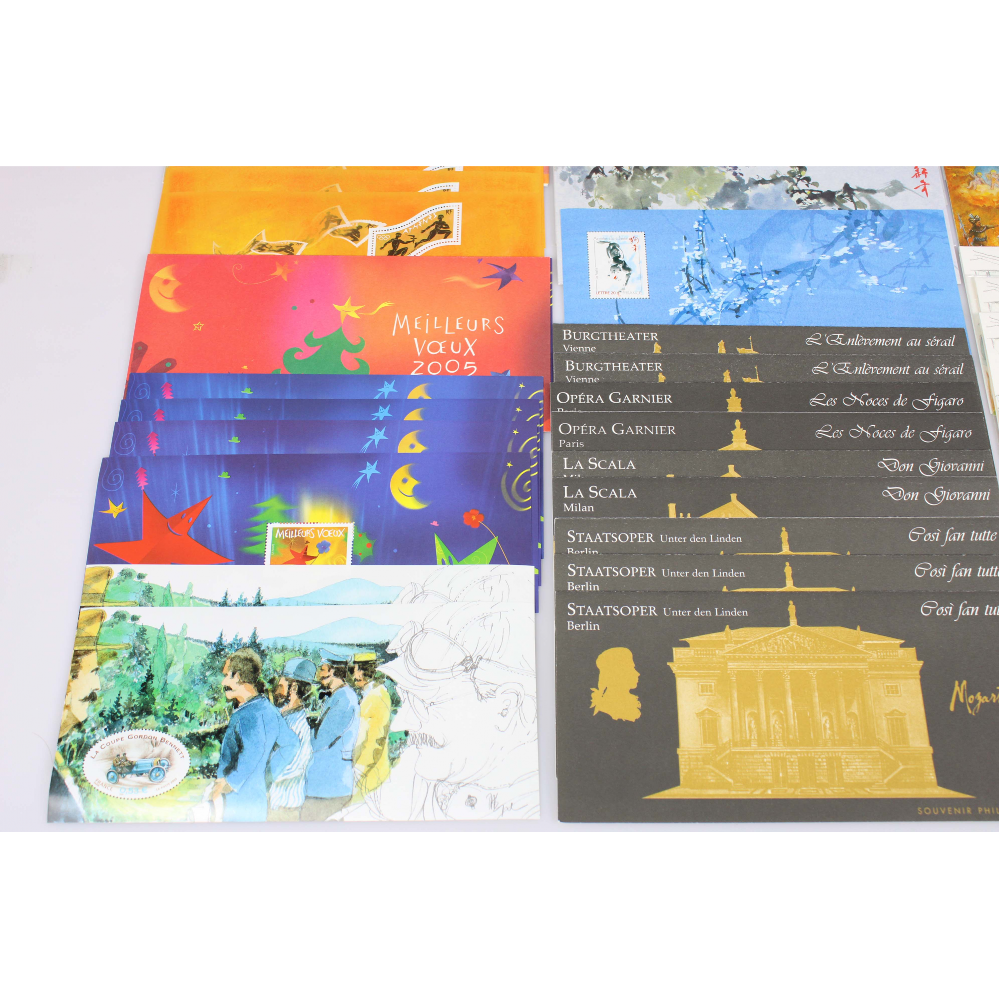 STOCK BLOCS SOUVENIRS COMPLETS ANNÉES 2003 A 2008 TIMBRES NEUFS NOMBREUX DOUBLES