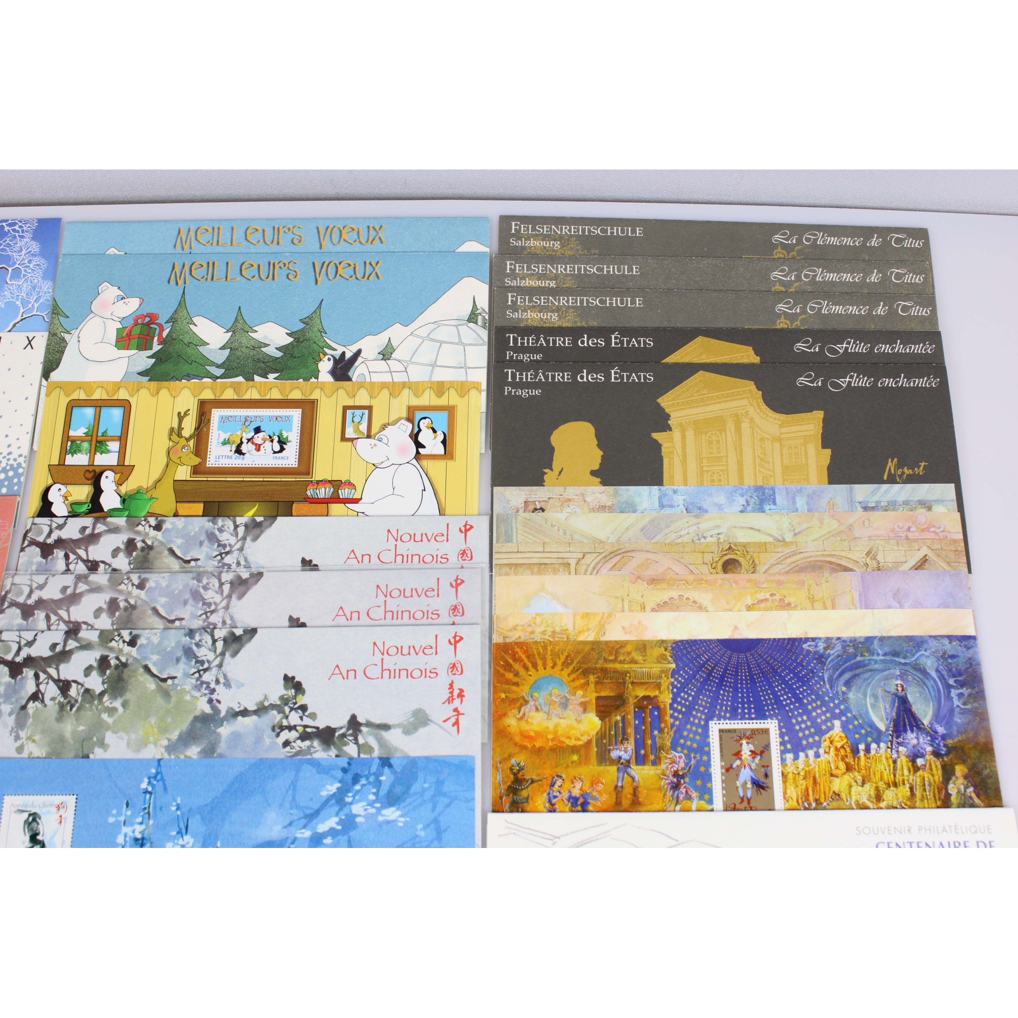 STOCK BLOCS SOUVENIRS COMPLETS ANNÉES 2003 A 2008 TIMBRES NEUFS NOMBREUX DOUBLES