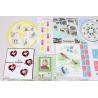 COLLECTION DE FRANCE TIMBRES ET BLOCS ANNÉE 2021 NEUFS** FACIALE 173 EUROS