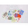 LOT DE 50 AFFRANCHISSEMENTS POUR LETTRES 20G FRANCE AVEC 3 TIMBRES EN FRANCS