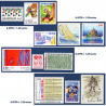 LOT DE 50 AFFRANCHISSEMENTS POUR LETTRES 20G FRANCE AVEC 3 TIMBRES EN FRANCS