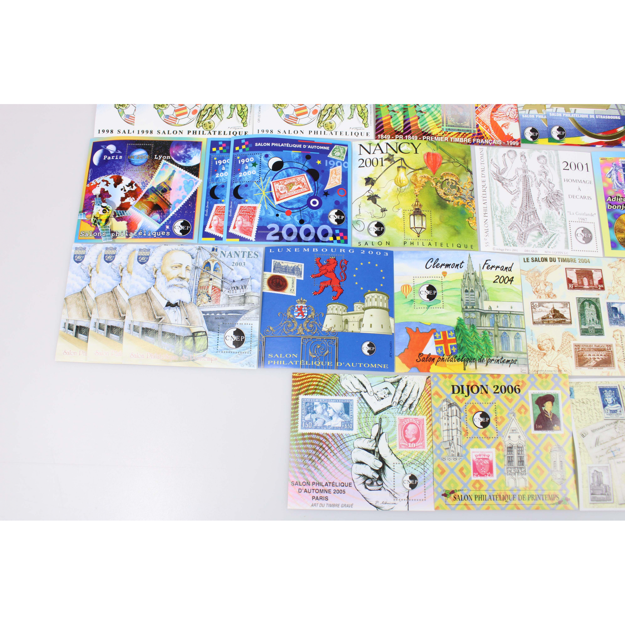 COLLECTION DE BLOCS CNEP DE FRANCE N°16 A 46 COMPLETS, BLOCS NEUFS** 1992 A 2006