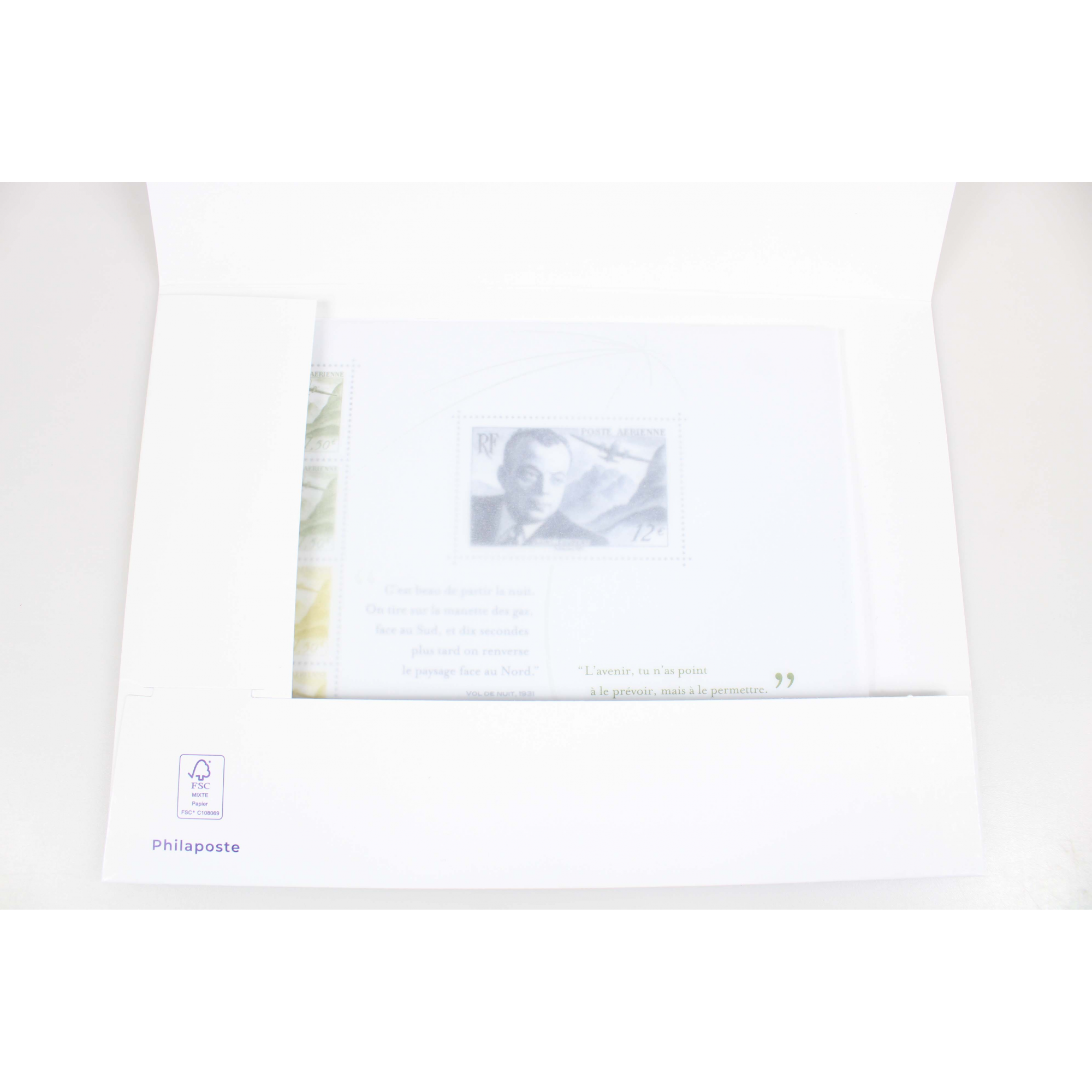 FRANCE POSTE AÉRIENNE FEUILLET F89 ANTOINE DE SAINT EXUPÉRY 2EME TIRAGE NEUF**