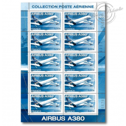 PA N°_69 "AIRBUS A380" 2006 FEUILLE F69 LUXE