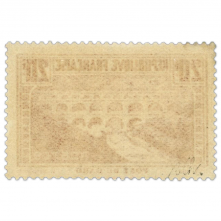 FRANCE TIMBRE PONT DU GARD N° 262c TIMBRE NEUF AVEC CHARNIÈRE SIGNÉ EXP JF BRUN