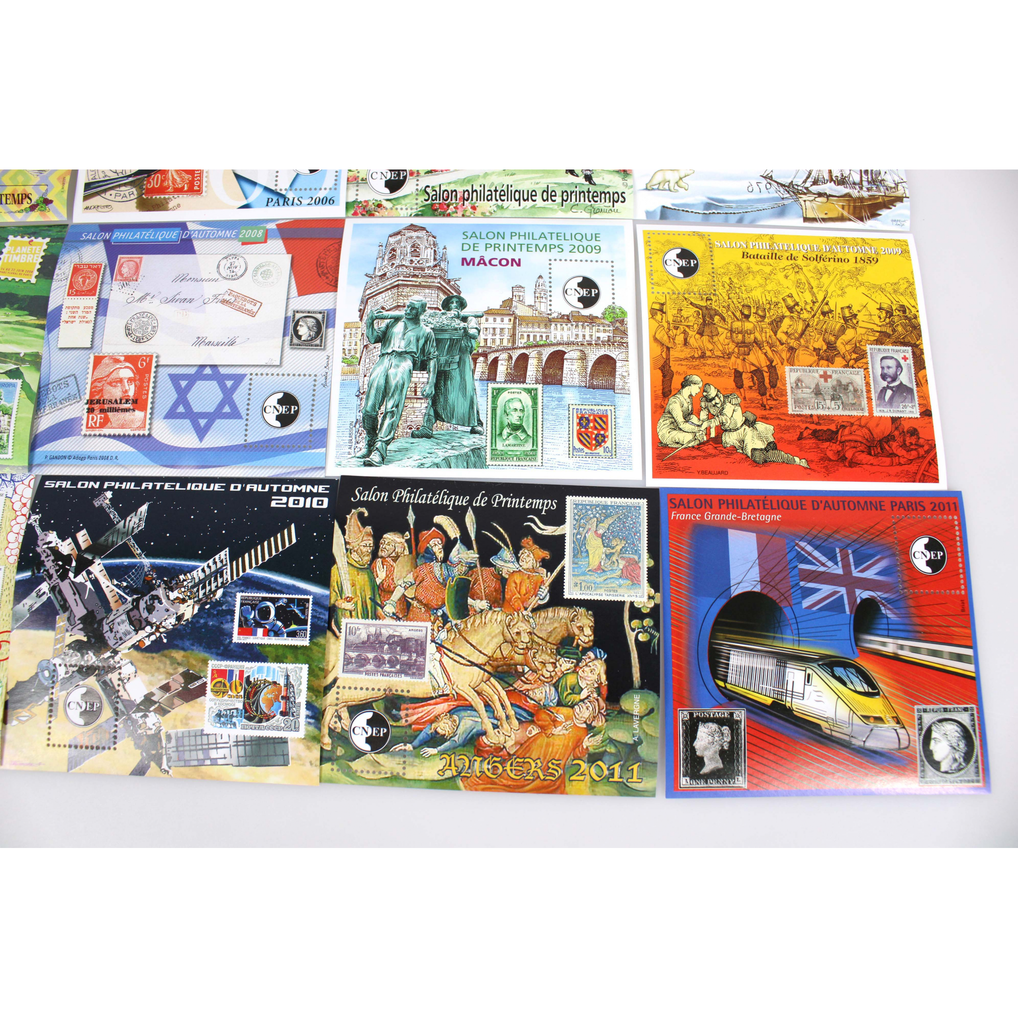 COLLECTION BLOCS CNEP FRANCE N°43 A 59 COMPLETS + FFAP 1 ET 2, NEUFS** 2005-2011