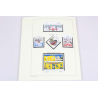 COLLECTION DE TIMBRES NEUFS** DE MONACO DE 1999 A 2005 SUR FEUILLES MOC