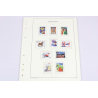 COLLECTION DE TIMBRES NEUFS** DE MONACO DE 1999 A 2005 SUR FEUILLES MOC