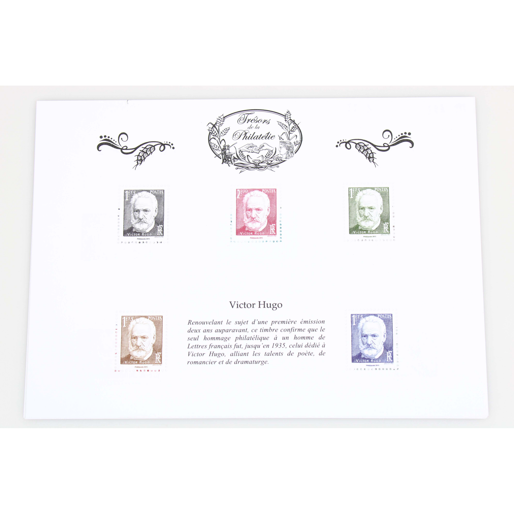 SÉRIE COMPLÈTE TRÉSORS DE LA PHILATELIE ANNÉE 2015 NEUFS**, BS11 A BS20