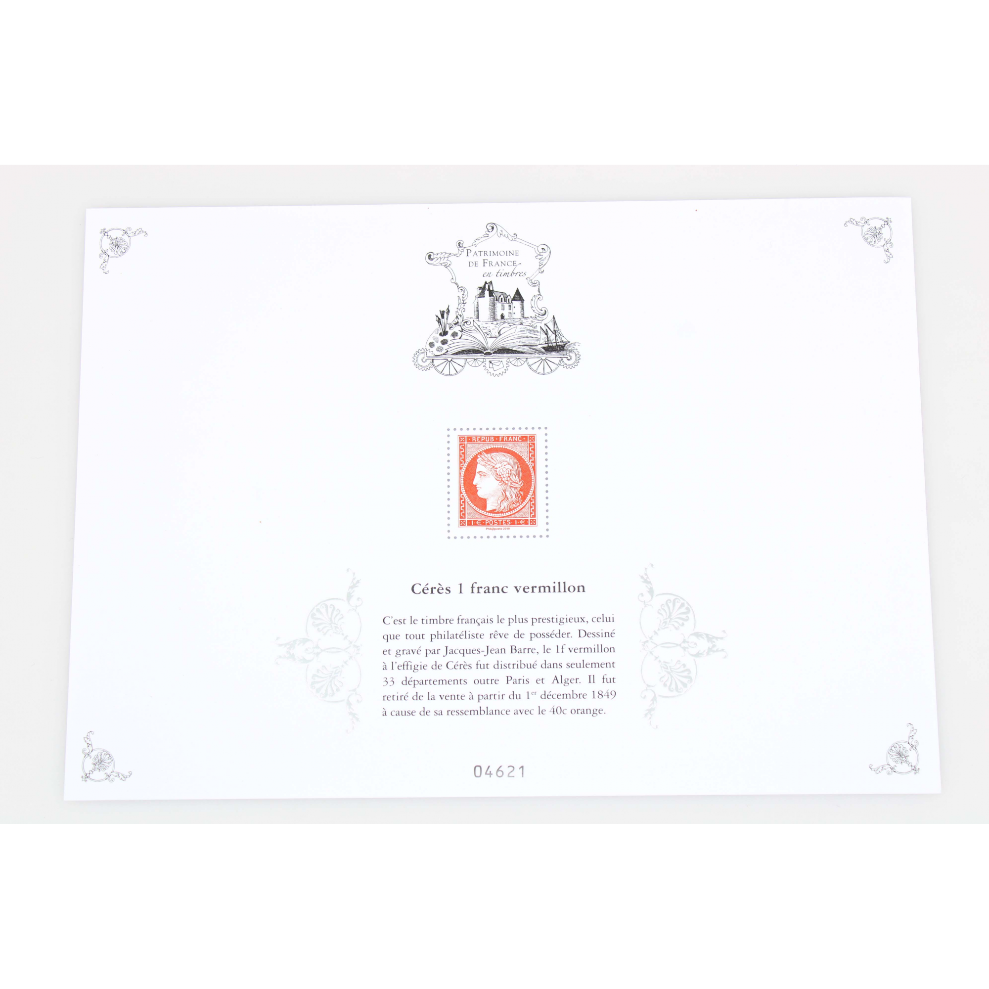SÉRIE COMPLÈTE 11 FEUILLETS PATRIMOINE DE FRANCE ANNÉE 2019 NEUFS**, BS1 A BS10A