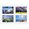 CARNET FRANCE BC2228 ENTRE CIEL ET TERRE, TIMBRES POUR AFFRANCHIR 12 LETTRES 20G