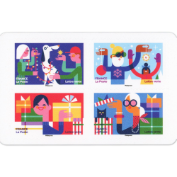 CARNET FRANCE "DES TIMBRES QUI NOUS RAPPROCHENT" POUR AFFRANCHIR 12 LETTRES 20G